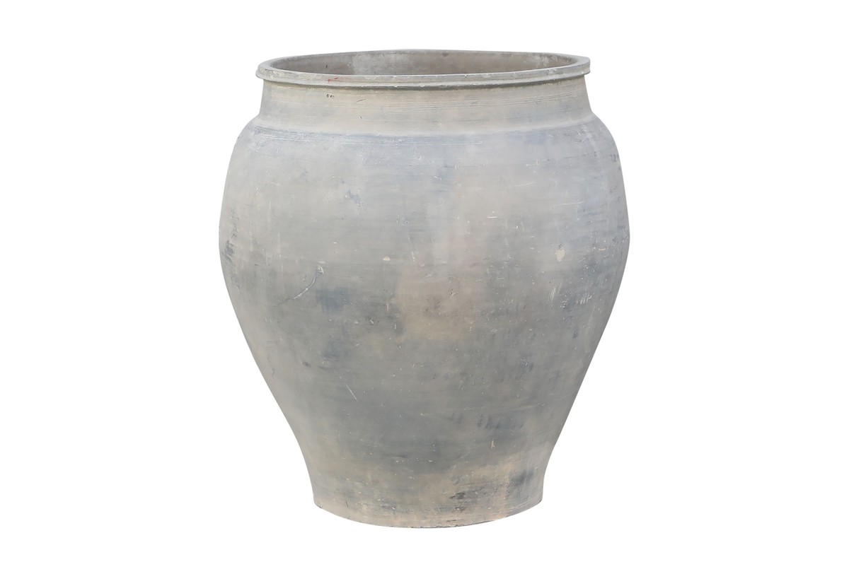 Casa Padrino Vaso di Lusso Color Terracotta 52 x 52 x H. 61 cm - Grande Vaso da Terra in Terracotta nello Stile delle Antiche Giare - Accessori Decorativi di Lusso Casa Padrino Vaso di Lusso Color Terracotta 52 x 52 x H. 61 cm - Grande Vaso da Terra in Terracotta nello Stile delle Antiche Giare - Accessori Decorativi di Lusso