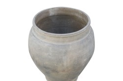 Casa Padrino Vaso di Lusso Color Terracotta 52 x 52 x H. 61 cm - Grande Vaso da Terra in Terracotta nello Stile delle Antiche Giare - Accessori Decorativi di Lusso Casa Padrino Vaso di Lusso Color Terracotta 52 x 52 x H. 61 cm - Grande Vaso da Terra in Terracotta nello Stile delle Antiche Giare - Accessori Decorativi di Lusso