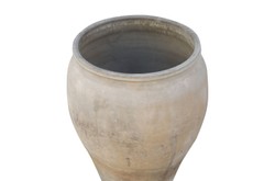 Casa Padrino Jarrón de Lujo Color Terracota 48 x 48 x H. 61 cm - Gran Jarrón de Suelo de Terracota al Estilo de las Antiguas Tinajas - Accesorios Decorativos de Lujo Casa Padrino Jarrón de Lujo Color Terracota 48 x 48 x H. 61 cm - Gran Jarrón de Suelo de Terracota al Estilo de las Antiguas Tinajas - Accesorios Decorativos de Lujo