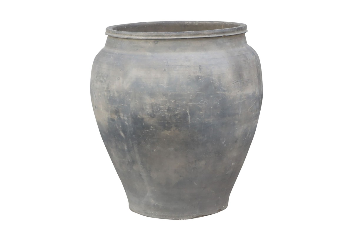 Casa Padrino Vaso di Lusso Color Terracotta 53 x 53 x H. 62 cm - Grande Vaso da Terra in Terracotta nello Stile delle Antiche Giare - Accessori Decorativi di Lusso Casa Padrino Vaso di Lusso Color Terracotta 53 x 53 x H. 62 cm - Grande Vaso da Terra in Terracotta nello Stile delle Antiche Giare - Accessori Decorativi di Lusso
