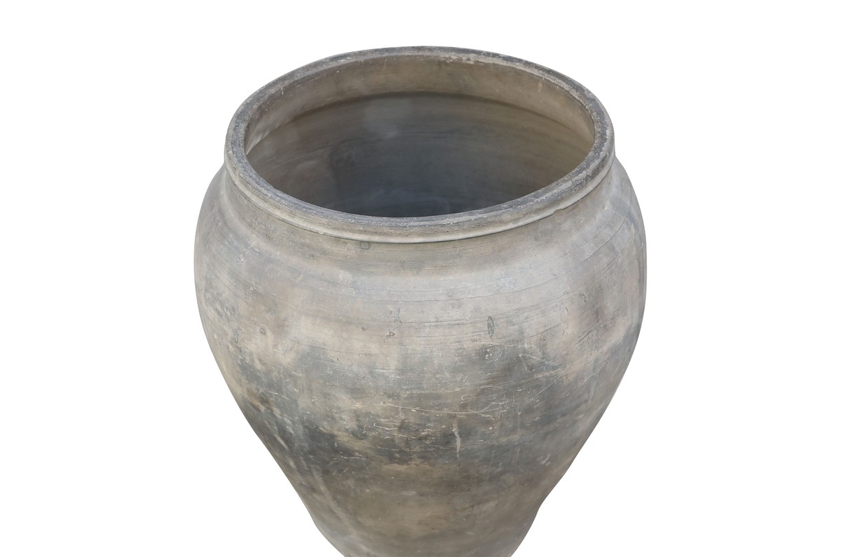 Casa Padrino Vaso di Lusso Color Terracotta 53 x 53 x H. 62 cm - Grande Vaso da Terra in Terracotta nello Stile delle Antiche Giare - Accessori Decorativi di Lusso Casa Padrino Vaso di Lusso Color Terracotta 53 x 53 x H. 62 cm - Grande Vaso da Terra in Terracotta nello Stile delle Antiche Giare - Accessori Decorativi di Lusso