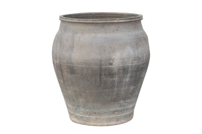 Casa Padrino Vaso di Lusso Color Terracotta 55 x 55 x H. 59 cm - Grande Vaso da Terra in Terracotta nello Stile delle Antiche Giare - Accessori Decorativi di Lusso