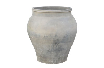 Casa Padrino Vaso di Lusso 56 x 56 x H. 60 cm - Grande Vaso in Terracotta in Stile Antico Rustico - Accessori Decorativi di Lusso