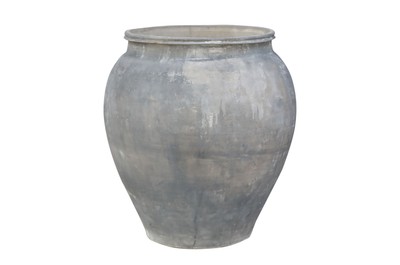 Casa Padrino Vaso di Lusso 55 x 55 x H. 62 cm - Grande Vaso in Terracotta in Stile Antico Rustico - Accessori Decorativi di Lusso