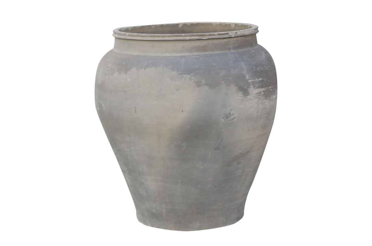 Casa Padrino Luxus Vase 55 x 55 x H. 60 cm - Große Terrakotta Vase im rustikalen Antik-Look - Luxus Deko Accessoires Casa Padrino Luxus Vase 55 x 55 x H. 60 cm - Große Terrakotta Vase im rustikalen Antik-Look - Luxus Deko Accessoires