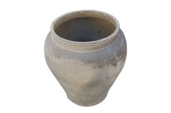 Casa Padrino Luxus Vase 55 x 55 x H. 60 cm - Große Terrakotta Vase im rustikalen Antik-Look - Luxus Deko Accessoires Casa Padrino Luxus Vase 55 x 55 x H. 60 cm - Große Terrakotta Vase im rustikalen Antik-Look - Luxus Deko Accessoires