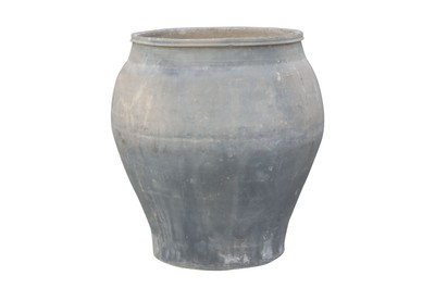 Casa Padrino Vaso di Lusso 54 x 54 x H. 59 cm - Grande Vaso in Terracotta in Stile Antico Rustico - Accessori Decorativi di Lusso