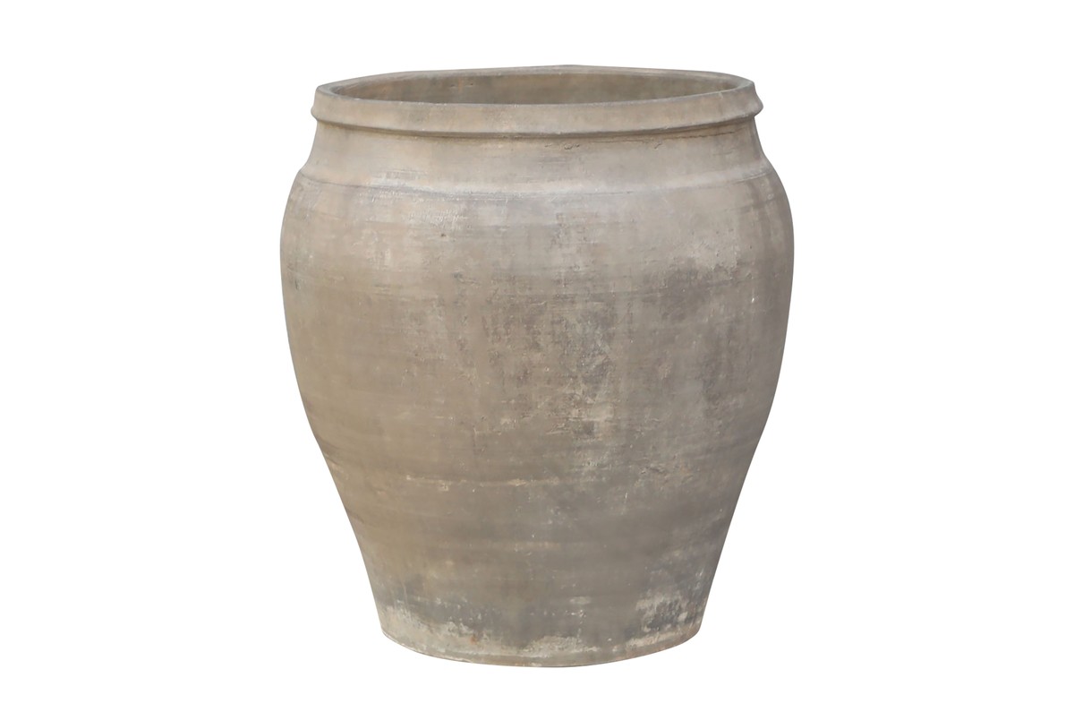 Casa Padrino Jarrón de Lujo 52 x 52 x H. 59 cm - Gran Jarrón de Terracota de Estilo Antiguo Rústico - Accesorios de Decoración de Lujo Casa Padrino Jarrón de Lujo 52 x 52 x H. 59 cm - Gran Jarrón de Terracota de Estilo Antiguo Rústico - Accesorios de Decoración de Lujo
