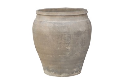 Casa Padrino Vaso di Lusso 52 x 52 x H. 59 cm - Grande Vaso in Terracotta in Stile Antico Rustico - Accessori Decorativi di Lusso