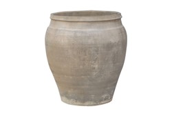 Casa Padrino Jarrón de Lujo 52 x 52 x H. 59 cm - Gran Jarrón de Terracota de Estilo Antiguo Rústico - Accesorios de Decoración de Lujo Casa Padrino Jarrón de Lujo 52 x 52 x H. 59 cm - Gran Jarrón de Terracota de Estilo Antiguo Rústico - Accesorios de Decoración de Lujo