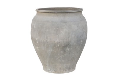 Casa Padrino Vaso di Lusso 54 x 54 x H. 62 cm - Grande Vaso in Terracotta in Stile Antico Rustico - Accessori Decorativi di Lusso