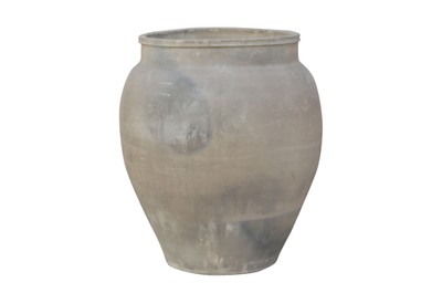 Casa Padrino Vaso di Lusso 50 x 50 x H. 61 cm - Grande Vaso in Terracotta in Stile Antico Rustico - Accessori Decorativi di Lusso