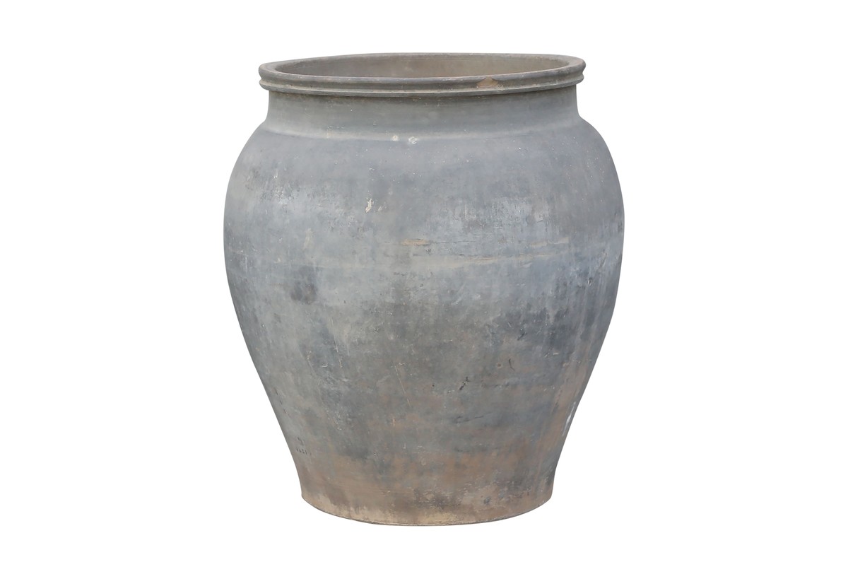 Casa Padrino Luxury Vase 52 x 52 x H. 60 cm - Large Terracotta Vase in Rustic Antique Look - Luxury Deco Accessories Casa Padrino Luxury Vase 52 x 52 x H. 60 cm - Large Terracotta Vase in Rustic Antique Look - Luxury Deco Accessories