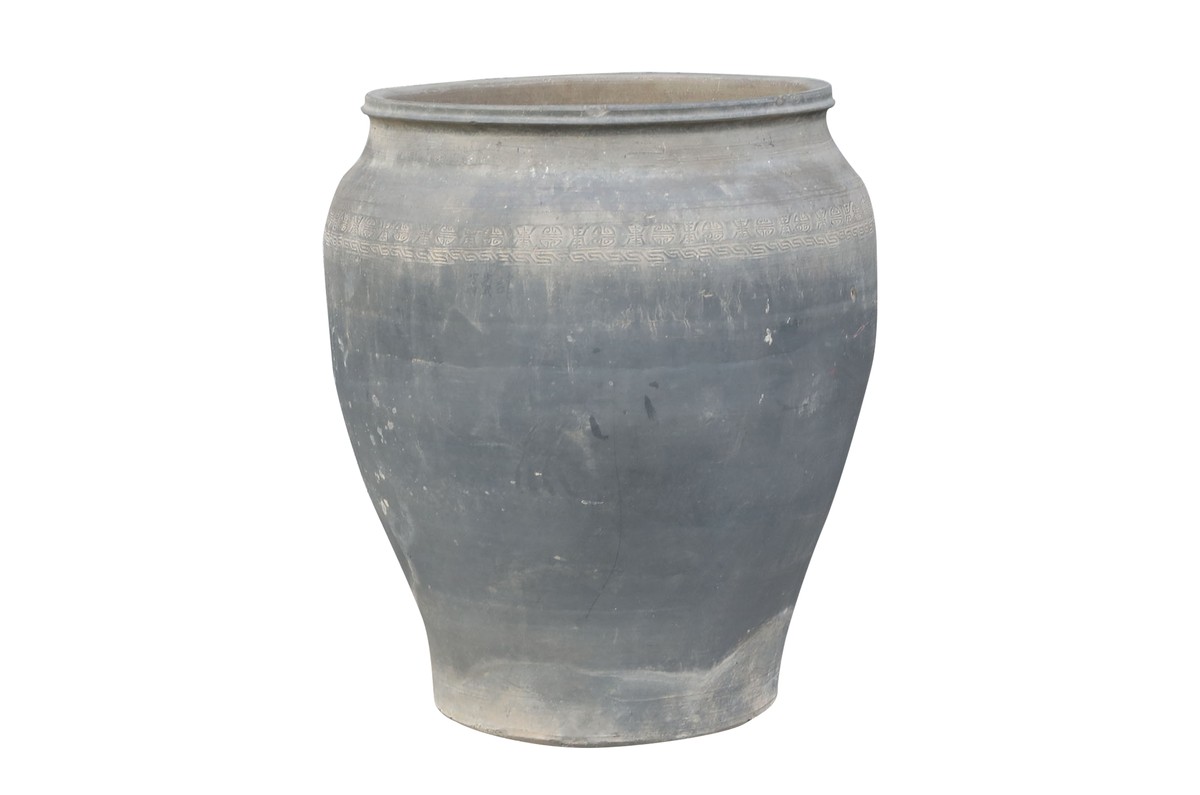 Casa Padrino Luxury Vase 52 x 52 x H. 62 cm - Large Terracotta Vase in Rustic Antique Look - Luxury Deco Accessories Casa Padrino Luxury Vase 52 x 52 x H. 62 cm - Large Terracotta Vase in Rustic Antique Look - Luxury Deco Accessories