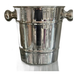 Casa Padrino Luxus Sektkühler Silber mit 2 Knaufgriffen - Klassischer Weinkühler Casa Padrino Luxus Sektkühler Silber mit 2 Knaufgriffen - Klassischer Weinkühler