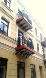 Casa Padrino balaustre de hierro fundido negro 22 x Al. 78 cm - Suntuoso balaustre decorativo con ornamento de roseta - Barandilla de balcón y escalera