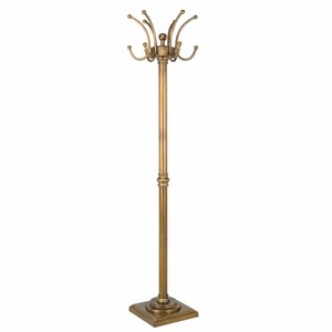 Luxus Barock Aluminium Garderobenständer Kleiderständer Antik Messing