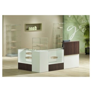 Casa Padrino Luxus Ladentheke 370 x 50 cm H. 90 cm - Ladeneinrichtung - Boutique Möbel - Made in Italy Casa Padrino Luxus Ladentheke 370 x 50 cm H. 90 cm - Ladeneinrichtung - Boutique Möbel - Made in Italy