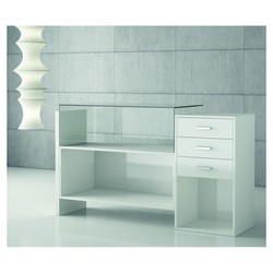 Casa Padrino Luxus Ladentheke 164 x 55 cm H. 95 cm - Ladeneinrichtung - Boutique Möbel - Made in Italy