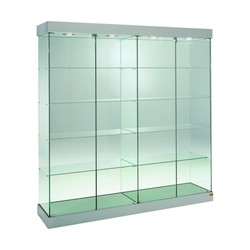 Casa Padrino Vitrina de tienda de Lujo 182 x 46 cm H. 188 cm con 4 focos LED - Equipamiento de Tiendas - Muebles de Boutique - Made in Italy Casa Padrino Vitrina de tienda de Lujo 182 x 46 cm H. 188 cm con 4 focos LED - Equipamiento de Tiendas - Muebles de Boutique - Made in Italy