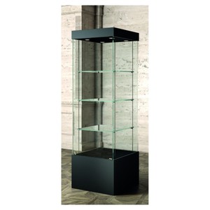 Casa Padrino Vitrine de musée de Luxe 60 x 60 cm H. 200 cm avec 5 spots LED - Équipement de Magasin - Mobilier de Boutique - Made in Italy Casa Padrino Vitrine de musée de Luxe 60 x 60 cm H. 200 cm avec 5 spots LED - Équipement de Magasin - Mobilier de Boutique - Made in Italy