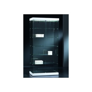 Casa Padrino Vitrine de magasin de Luxe 93 x 53 cm H. 200 cm avec 4 spots LED - Équipement de Magasin - Mobilier de Boutique - Made in Italy Casa Padrino Vitrine de magasin de Luxe 93 x 53 cm H. 200 cm avec 4 spots LED - Équipement de Magasin - Mobilier de Boutique - Made in Italy