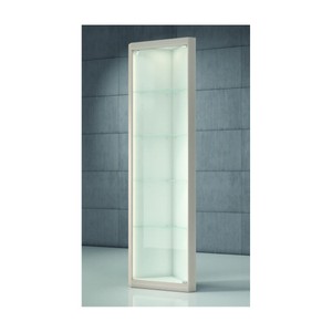 Casa Padrino Vitrine de magasin de Luxe 42 x 42 cm H. 210 cm avec LED - Équipement de Magasin - Mobilier de Boutique - Made in Italy Casa Padrino Vitrine de magasin de Luxe 42 x 42 cm H. 210 cm avec LED - Équipement de Magasin - Mobilier de Boutique - Made in Italy