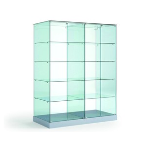 Casa Padrino Vitrine de magasin de Luxe 142 x 60 cm H. 180 cm - Équipement de Magasin - Mobilier de Boutique - Made in Italy Casa Padrino Vitrine de magasin de Luxe 142 x 60 cm H. 180 cm - Équipement de Magasin - Mobilier de Boutique - Made in Italy