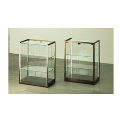 Casa Padrino Comptoir vitrine de Luxe 75 x 45 cm H. 95 cm avec LED - Équipement de Magasin - Mobilier de Boutique - Made in Italy