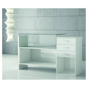 Casa Padrino Luxury Shop Counter 50 x 43 cm H. 90 cm with Drawers - Shop Fittings - Boutique Furniture - Made in Italy Casa Padrino Luxury Shop Counter 50 x 43 cm H. 90 cm with Drawers - Shop Fittings - Boutique Furniture - Made in Italy