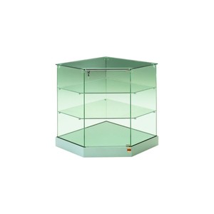 Casa Padrino Luxury Corner Counter Display Case 73 x 73 cm H. 90 cm - Shop Fittings - Boutique Furniture - Made in Italy Casa Padrino Luxury Corner Counter Display Case 73 x 73 cm H. 90 cm - Shop Fittings - Boutique Furniture - Made in Italy