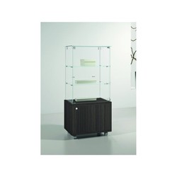 Casa Padrino Vitrina de tienda de Lujo 60 x 40 cm H. 130 cm con encimera de cristal - Equipamiento de Tiendas - Muebles de Boutique - Made in Italy Casa Padrino Vitrina de tienda de Lujo 60 x 40 cm H. 130 cm con encimera de cristal - Equipamiento de Tiendas - Muebles de Boutique - Made in Italy