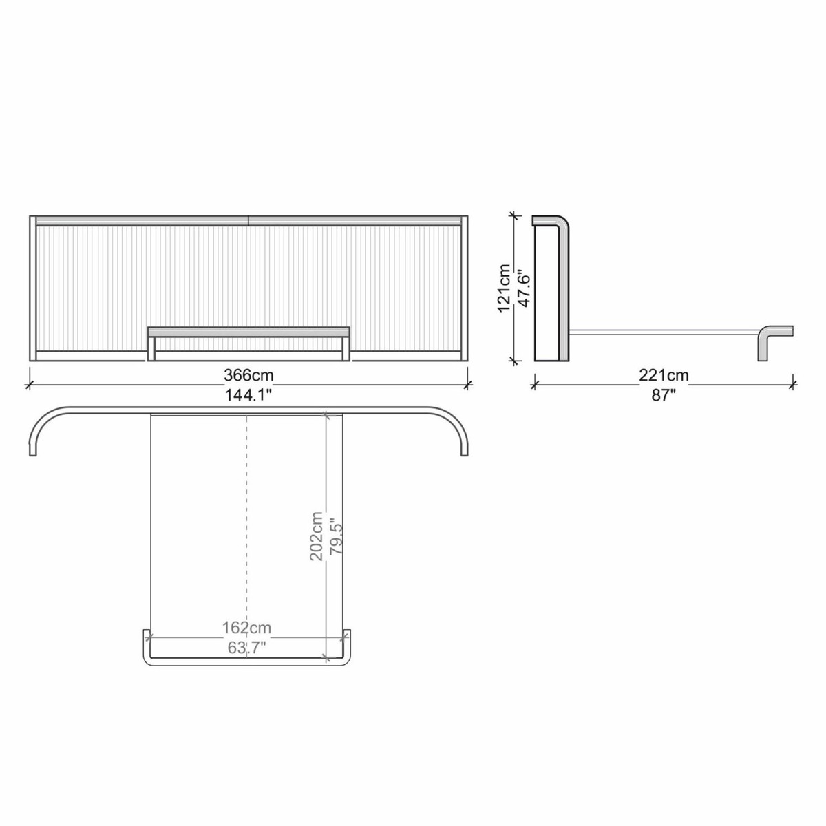 Casa Padrino Luxus Schlafzimmer Set Braun / Weiß / Messing - 1 Doppelbett mit Kopfteil & 2 Nachttische - Luxus Hotel & Schlafzimmer Möbel
