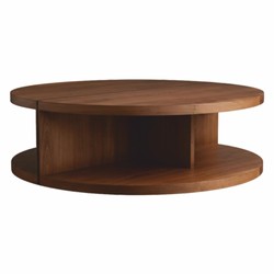 Casa Padrino mesa de centro de lujo marrón / negro Ø 107 cm - Muebles para hoteles y salas de estar de lujo