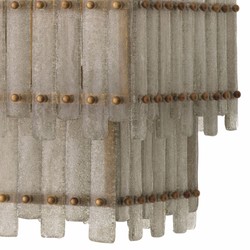 Rechteckiger Luxus Kronleuchter Antik Messing