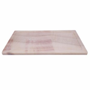 Casa Padrino vassoio da portata di lusso rosa / naturale 55 cm - Accessori ristorazione