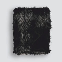 Casa Padrino plaid de luxe noir 150 x 240 cm - Couverture d'intérieur de luxe