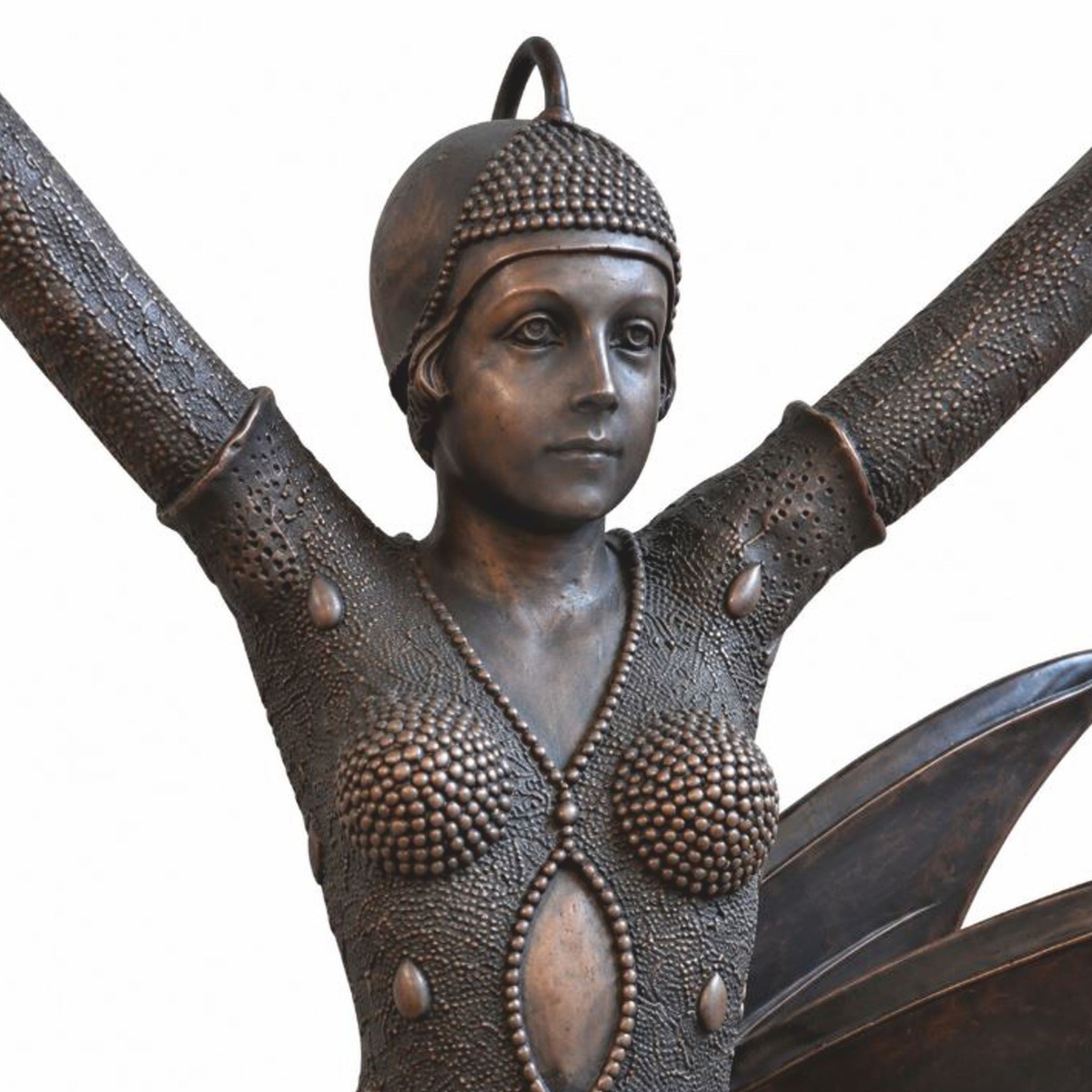 Casa Padrino Decorative Bronze Sculpture Dancer H. 137 cm - Large Bronze Figure Casa Padrino Decorative Bronze Sculpture Dancer H. 137 cm - Large Bronze Figure
