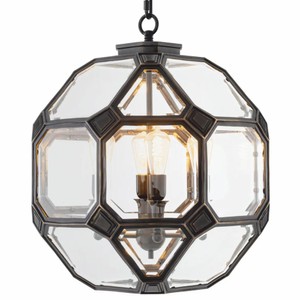 Corey Damen Jenkins lámpara colgante de lujo bronce 60 x Al. 72 cm - Farol para hoteles y restaurantes de lujo