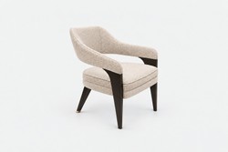 Casa Padrino Silla de Comedor de Lujo Crema / Negro con Respaldo Curvo - Silla Moderna con o sin Reposabrazos - Muebles de Comedor y Hotel Casa Padrino Silla de Comedor de Lujo Crema / Negro con Respaldo Curvo - Silla Moderna con o sin Reposabrazos - Muebles de Comedor y Hotel