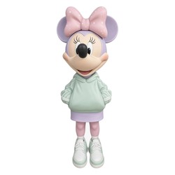 Deko Skulptur Figur Pastell Rosa Mint Flieder H. 115 cm Deko Skulptur Figur Pastell Rosa Mint Flieder H. 115 cm