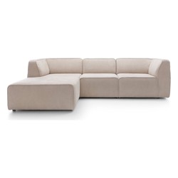 Canapé d'Angle Modulable de Luxe Beige Canapé d'Angle Modulable de Luxe Beige