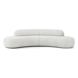 Modulares Luxus Sofa Hellgrau Modulares Luxus Sofa Hellgrau