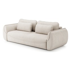 Canapé Convertible de Luxe Beige