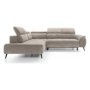 Luxus Ecksofa L-Form Taupe Luxus Ecksofa L-Form Taupe