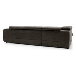 Luxus Ecksofa L-Form Dunkelbraun