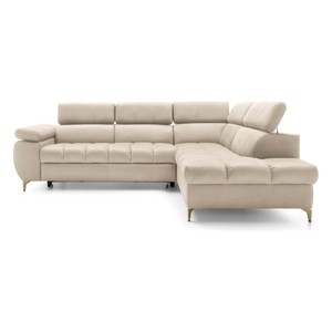Luxus Ecksofa L-Form Beige Luxus Ecksofa L-Form Beige