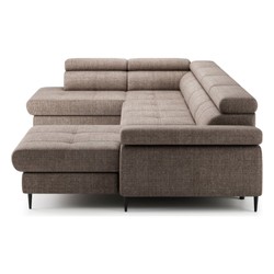 Großes Luxus Ecksofa U-Form Braun