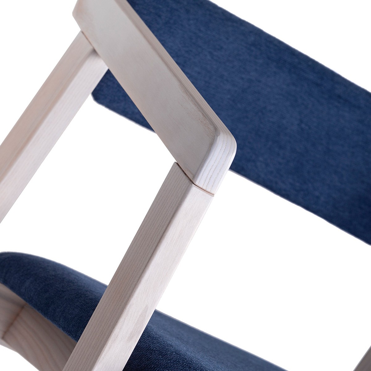 Silla con Reposabrazos Azul / Blanco Silla con Reposabrazos Azul / Blanco