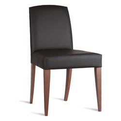 Sedia da Pranzo Nero / Marrone Sedia da Pranzo Nero / Marrone